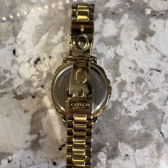 Coach Women’s Boyfriend Gold Watch - Picture 3 of 3